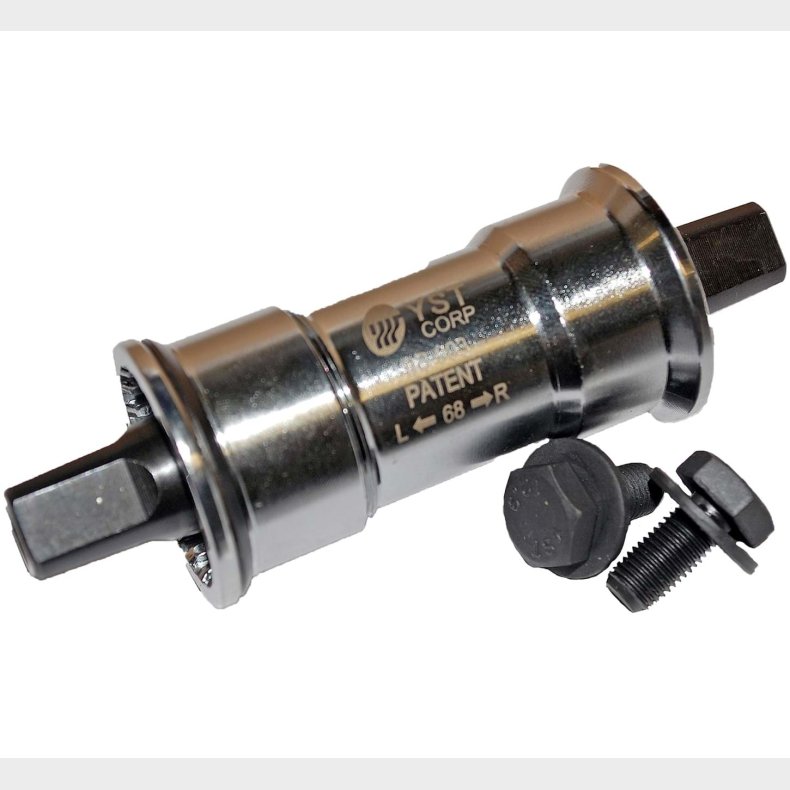 YST krankboks u. gevind til stel med defekt krankboks 122,5/68mm