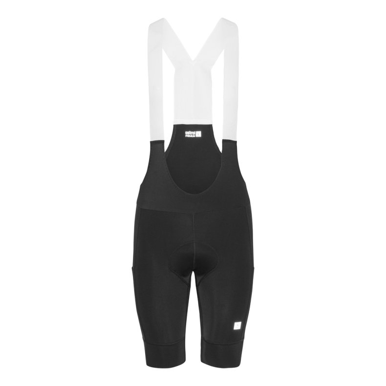 Astral Premium Bib Cykelshorts Black  Herre