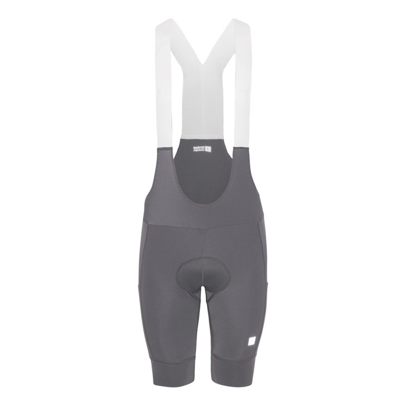 Astral Premium Bib Cykelshorts Grey  Herre