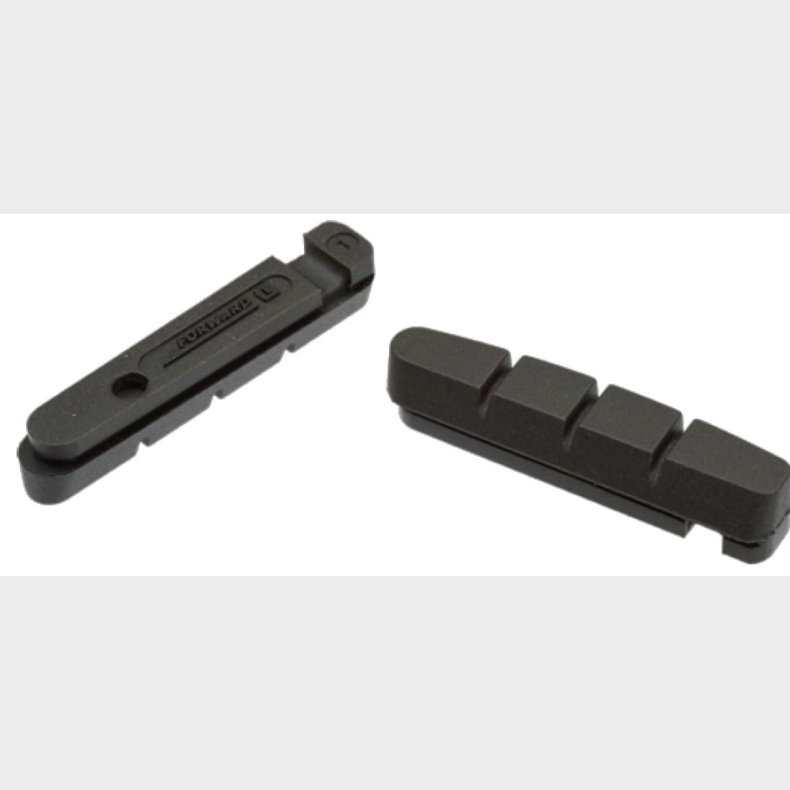 Bike Attitude Road bremsegummi par 55mm carbon sort